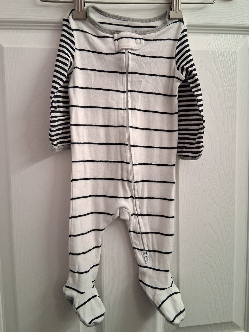 Cloud Island Striped Footies 0-3 Months